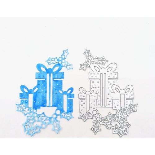 Julyarts Gift Box Molds Metal Cutting Dies Christmas Scrapbooking Dies Stencils Embossing Photo Album