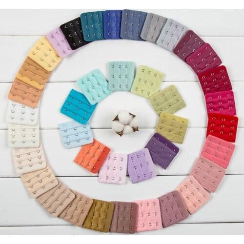 5pcs 3 X3 Hooks Bra Extrenders Stainless Steel Hooks Bra Accessories Bra Extension Strapless Accessories