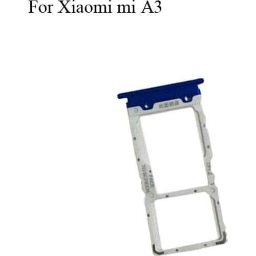 For Xiaomi Mi A3 A 3 9 6.39 inch SIM Card Tray + Micro SD Card Tray Holder Slot Adapter Socket for Xiao mi MiA3 A3