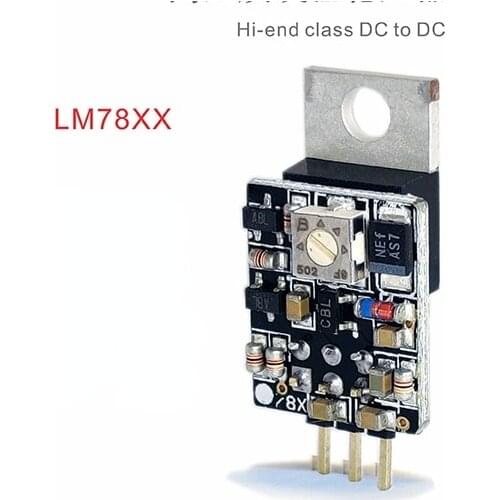 Upgrade lm78xx LM79XX LM317 lm337 discrete linear regulator module