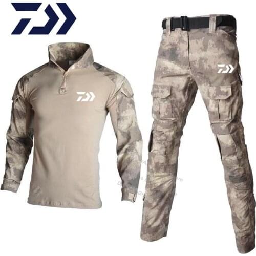 Daiwa Fishing Clothes Sports Outdoor Fishing Shirts Quick-drying Pants Mens Fishing Suit Breathable Sunscreen Fishing Wear