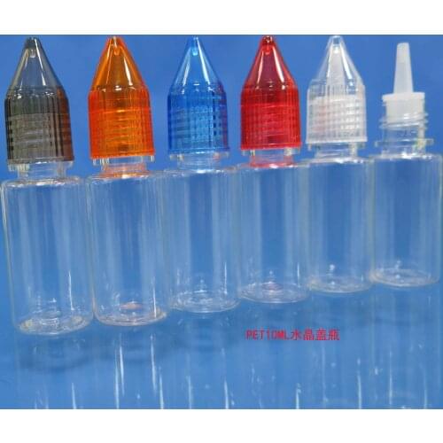 Wholesale 10ml bottle with childproof cap long thin dropper