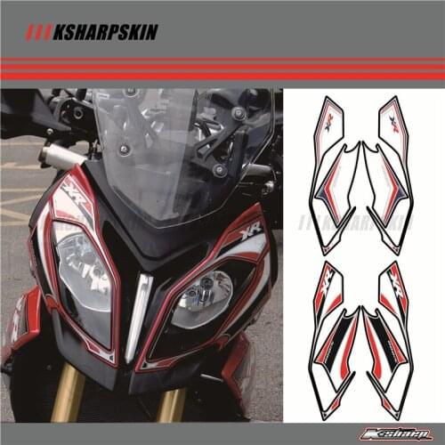 Front Fairing Motor Number Board 3D Gel Protector for BMW S1000XR S1000 XR s1000xr 2015 2016 2017