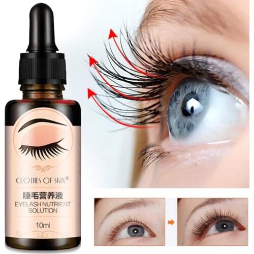 Eyelash Growth Nutrient Liquid Nourishing Long Elastic Thick Curly Eyelashes Natural Growth Fluid No Harmful Cosmetics TSLM1