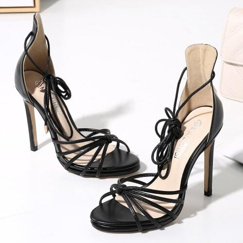 Womens Pumps High Heels Patent Leather Stiletto 11 CM 2021 Classic Sexy Lady Dress Wedding Party Woman Shoes Big Size 35-46