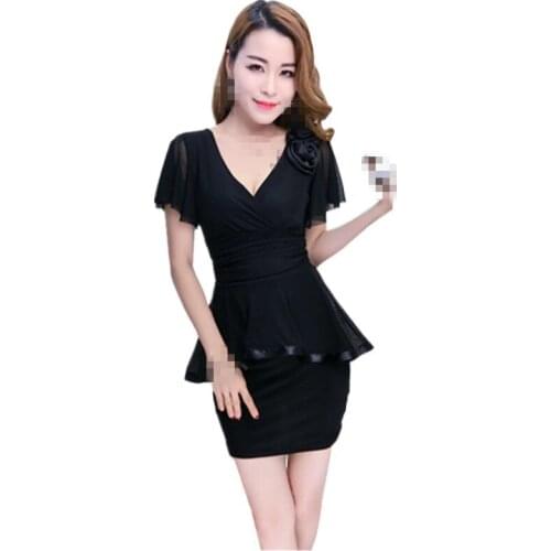 ZC1566 summer 2020 new women fashion sexy show thin bare-back beaded Package buttocks dress cheap wholesale