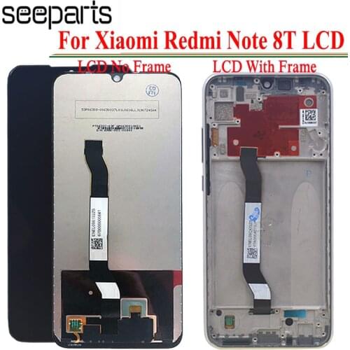 6.3" Original For Xiaomi Redmi Note 8t LCD Display Touch Screen Digitizer Assembly Replacement For Redmi Note 8t Note8t Display
