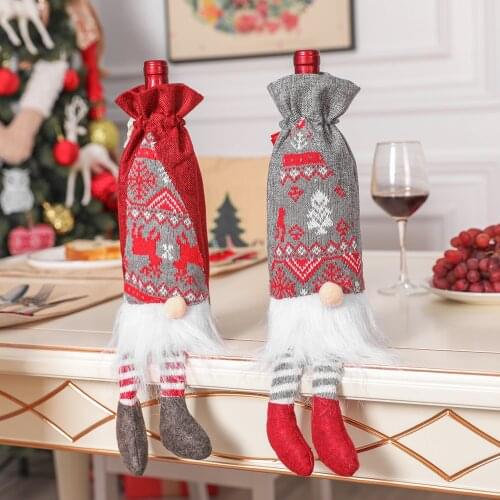 2020 Christmas Wine Set at Rudolph Forest Old Man Hotel Home Decor