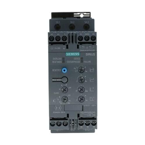 3RW4036-1BB14 3RW4036-1BB14 3 Phase Soft Starter - 45 A Current Rating, 3RW40 Series, 22 kW Power Rating, 200 → 480 V ac Spply V