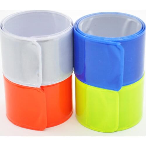 New Hot Running Fishing Cycling Reflective Strips Warning Bike Safety Bicycle Bind Pants Leg Strap Reflective Tape SA-8