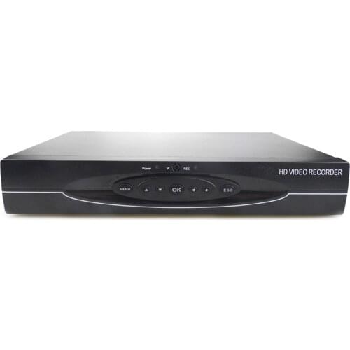 4CH AVR NVR DVR HVR Support connection AHD CCTV ip camera 1080p 1080N channel JIENU