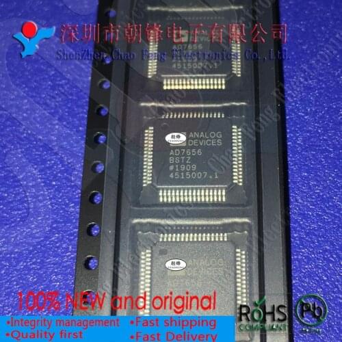 5PCS AD7656BSTZ AD7656BST AD7656 LQFP64 New and original 5pcs