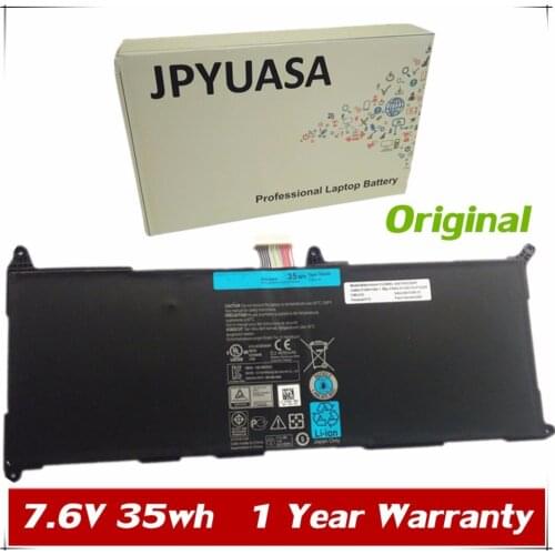 7XINbox 7.6V 35wh Original Laptop Battery 7NXVR For Dell 7NXVR Ultrabook Batteria