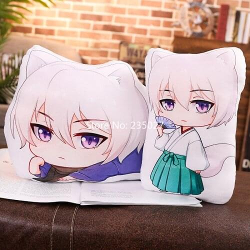 Anime Kamisama Love Kamisama Kiss PP Cotton Figure Toys Tomoe Short Plush Doll Pillow 45cm Cosplay for Gift
