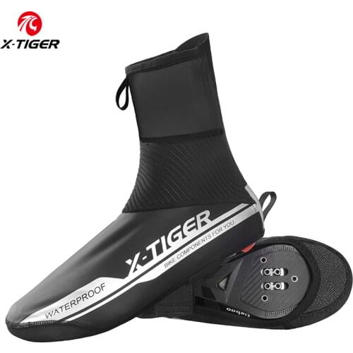 X-TIGER Cycling Shoe Cover Waterproof Reflective Anti-stain Bike Cycling Overshoes Covers Summer Mountain Bicycle Shoe Covers