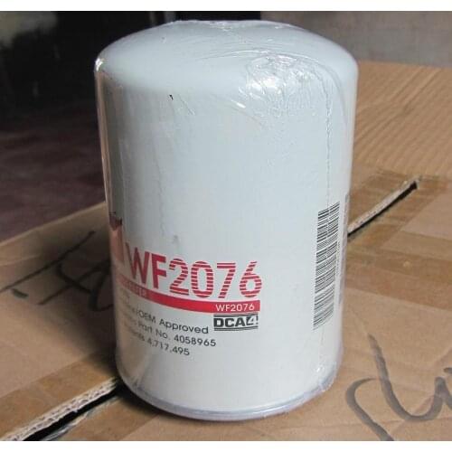 Free Shipping water filter WF2076 3318319 Diesel generator