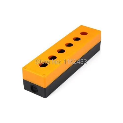 BX6-22 6 hole push button switch box for 22mm mounting hole push button