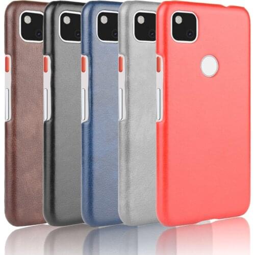 For Google Pixel 4a 4G Case Pattern Litchi Skin PU Leather and PC Book Cover For Pixel 3 3A 4 XL 4XL 3aXL Pixel3 XL Phone Case