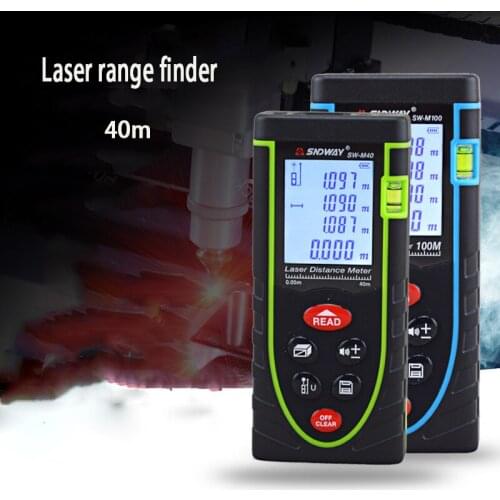 SW-M40 -0.05 40m Digital Laser distance meter Rangefinder Range finder Tape measure Area/volume tool