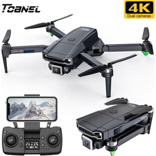 L800Pro RC Drone GPS 6K Professional HD Dual Camera Brushless Aerial Photography WiFi Foldable Quadcopter 1.2km Distance