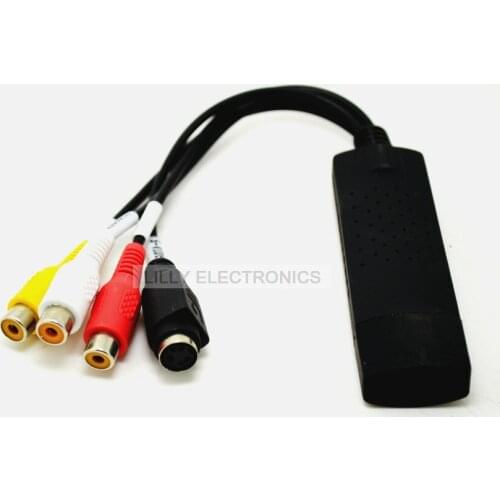 EasyCAP USB2.0 1 Channel Video Capture Adapter Card with Audio/3 Chips