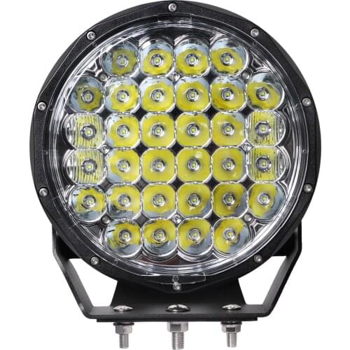 HJ-9128 Super Bright 128W spot/flood Beam Offroad 9 inch led driving light Round 4x4 Car Led work Light for Jeep