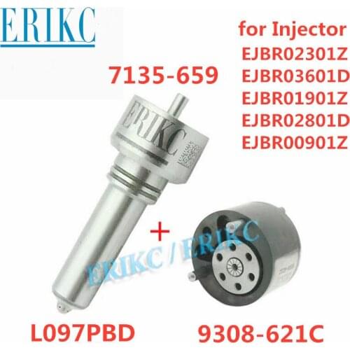 33800-4X510 Fuel Injectors Repair Kits Nozzle L097PBD Valve 9308-621C for EJBR02301Z EJBR01901Z EJBR02801D KIA