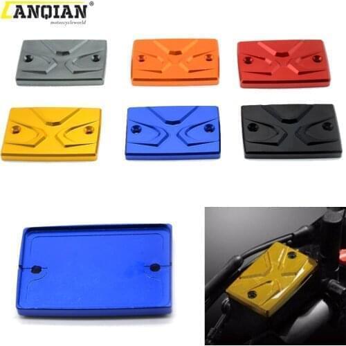 Motorbike Aluminum Front Brake master Cylinder Cover Oil Fluid Reservoir Cap FOR YAMAHA FZ6 FZ6N FZ6S FZ6R FZ 6N 6S 6R 2004-2015