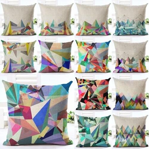 Fashion Nordic Decorative Cushion Covers Cotton Linen Throw Pillow Cover for Sofa Decor Scandinavian Style Pillow Case