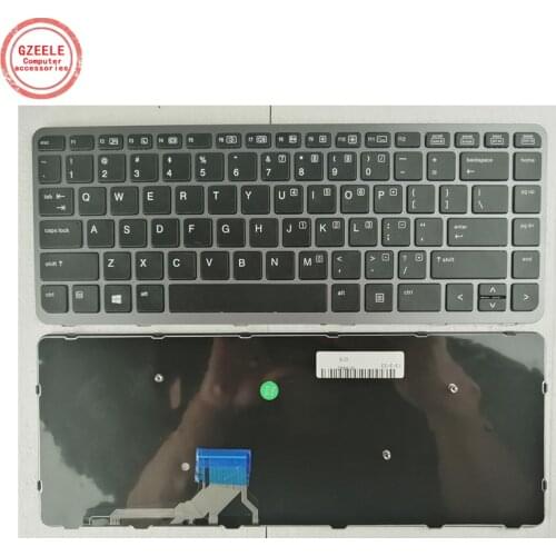 US New Layout Keyboard For HP Elitebook Folio 1040 G1 1040 G2 Backlit