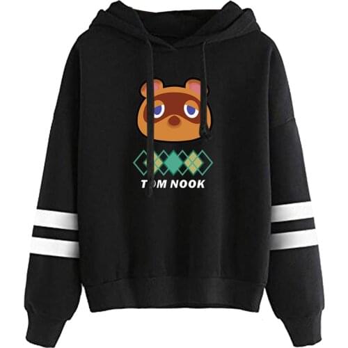 2021 New Casual Streetwear Trendy Style Clothes Oversized Animal Crossing Anime Hoodie Women/Men Long Sleeve Hooded Sweatshirts