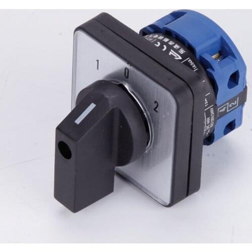 CA10 replacer LW26-20 440V Ui 690V Cam Switch 3 position 1 Pole 4 terminals Two position switch with OFF