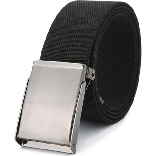 New Men and Women Belt High Quality Automatic Buckle Nylon Belt OutdoorTravel Tactical Waist Belt Unisex Add Long Belts 140cm