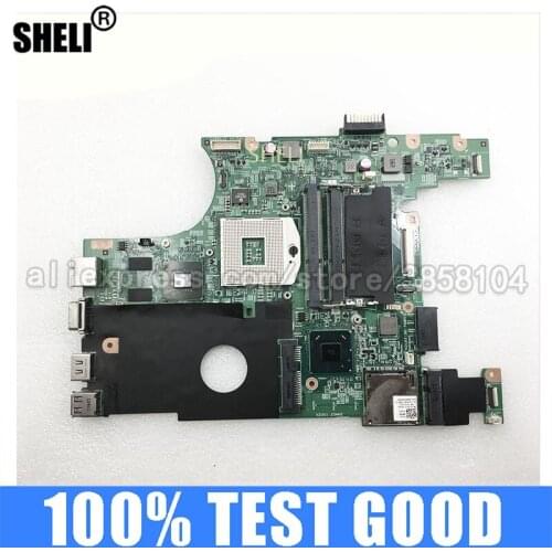 SHELI for DELL V3420 3420 V2420 2420 CN-0P7RC5 0P7RC5 P7RC5 Laptop Motherboard SLJ8F N13M-GS-A2 GPU DDR3 100%testing Work Intel