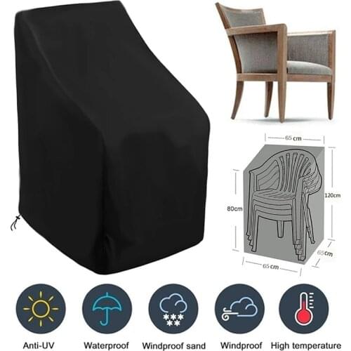 Foldable Outdoor Garden Recliner Furniture Waterproof Cover Recliner Protective Cover, Waterproof Chair Cover Outdoor