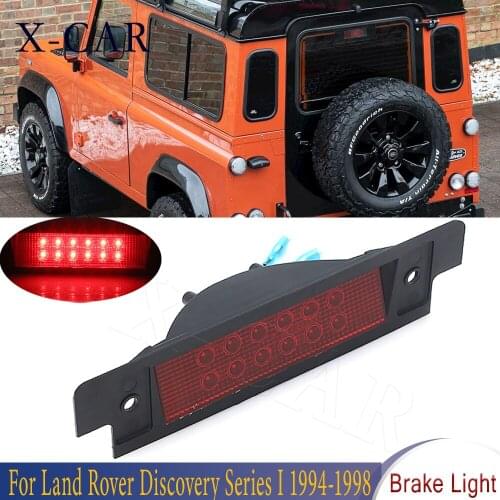 X-CAR 1 Pair LED Third High Level Brake Light XFK100290 For Land Rover Defender All Models 90 / 110 / 130 1990 1991 1992 -2016