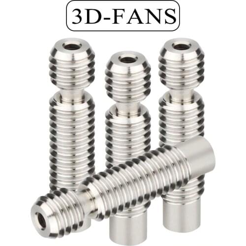 TC4 Titanium alloy Throat E3D M6 M6 Hotend Throat Heat Break For 1.75mm All-Metal