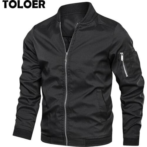 Мужские весенние куртки TOLOER China At AliExpress