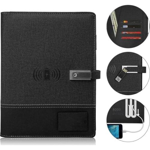 A5 Smart Reusable Erasable Notebook A5 Paper power bank and USB flash disk For School Office Supplies App Connection