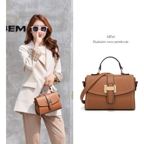 Ladies small square bag 2021 new Korean fashion one-shoulder handbag simple and versatile messenger bag handbags for women