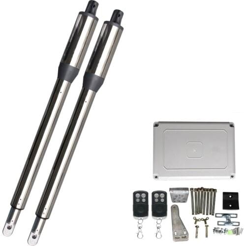 300kg Automatic Electric Double Leaf Swing Door Opener Swing Gate Actuator Operator Courtyard Garage Gate Access Control System