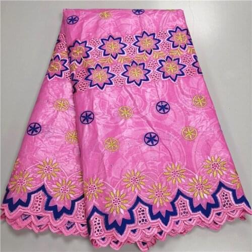 Africain bazin riche tissu avec brode basin brodé nigerian lace fabric jacquard brocade fabric for dress high quality5yard