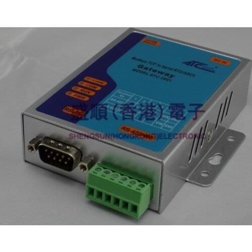 ATC-3001 With Modbus protocol Data converter with network port to serial port