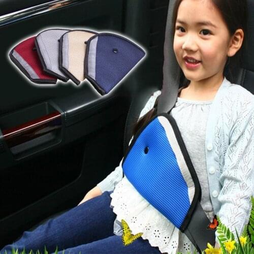 Child Seat Belt Adjustment Holder Car Anti-Neck Neck Baby Shoulder Cover Seat Belt Positioner Child Seatbelt for Kids Safety