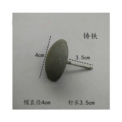 Hardware accessories Antique furniture hardware pure copper fittings / courtyard gate / classic cast iron door tacks 4cm