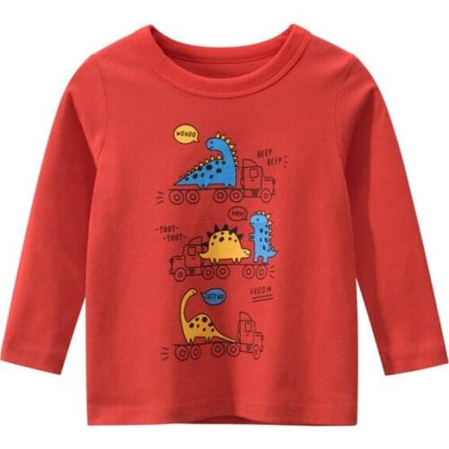 Hot Selling Childrenswear Wholesale 2020 Autumn New Style Babies' Long Sleeve T-shirt Male Baby Clothes a Generation of Fat