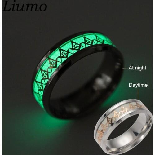 Liumo Silver Rings For Men