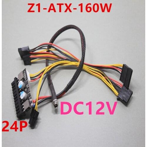 New PSU Board For PICO-BOX DC-ATX DC12V ITX 24P High Power Direct Insertion Rated 120W Peak 160W For Z1-ATX-160W