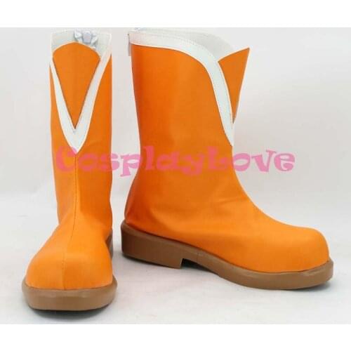 Newest Custom Made Japanese Anime Lovelive! Sega SUNNY DAY SONG Nishikino Maki Cosplay Shoes Boots For Christmas Halloween