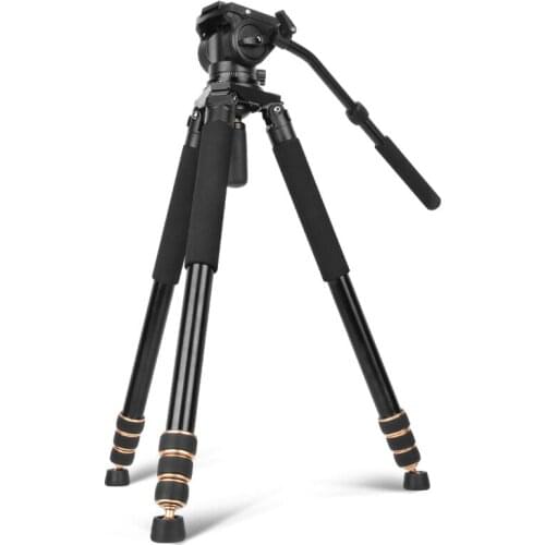 Q680 aluminum-magnesium alloy photography camera SLR camera tripod slide rail photography camera bracket